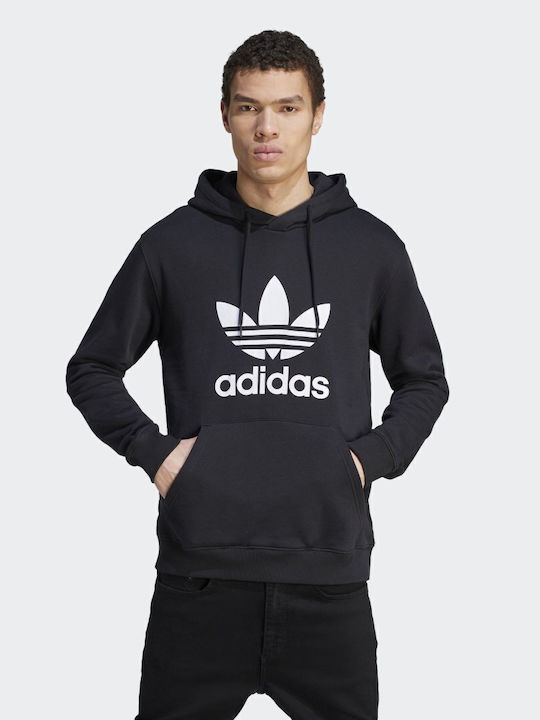 Adicolor Classics Trefoil Sweatshirt with Hood Black