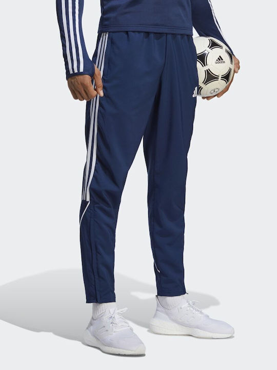 Tiro 23 League Woven Jogginghose Glänzend mit Gummizug Marineblau