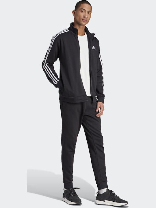3-Stripes Σετ Φόρμας με Λάστιχο Μαύρο