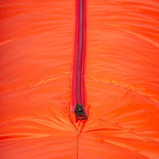 Mountain Equipment Sleeping Bag Single Winter Kryos Comfort Orange
