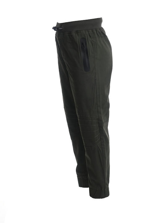 New College Boys Fabric Trouser Khaki