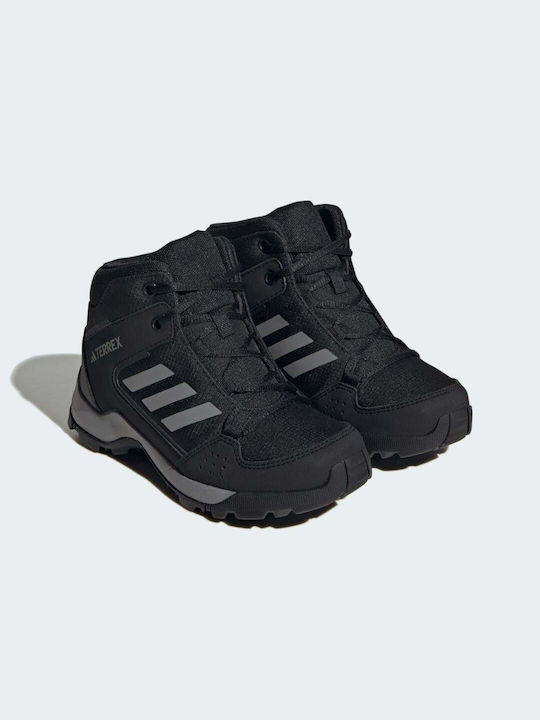 Adidas Pantofi de drumeție pentru copii Terrex Hyperhiker Core Black / Grey Three
