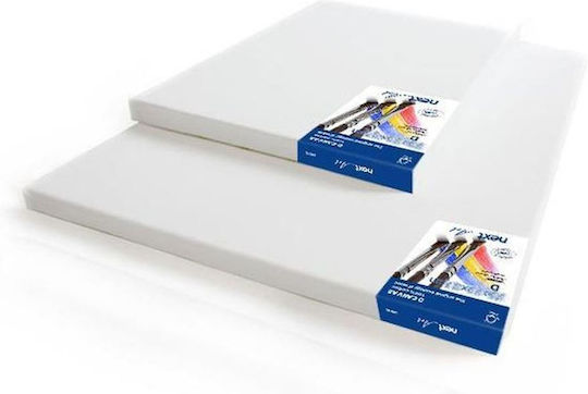 Artmate Leinwand auf Keilrahmen Weiß Rechteckig 30x90cm 280gr/m² 1Stück