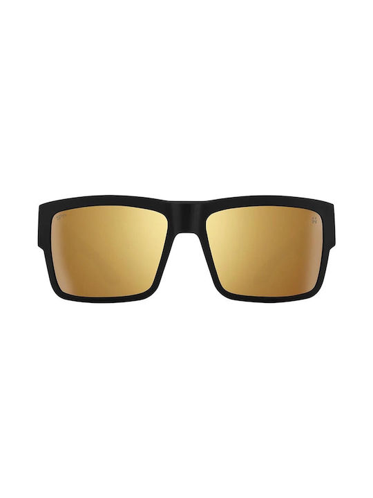 Spy Cyrus Sunglasses with Black Plastic Frame and Gold Mirror Lens 1800000000052