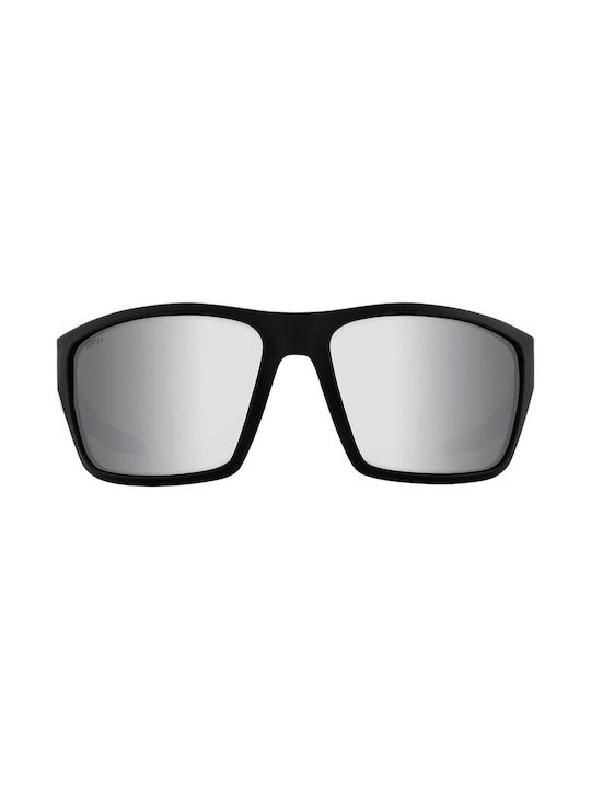 Spy Dirty Mo Tech Sunglasses with Black Plastic Frame and Silver Mirror Lens 6800000000127