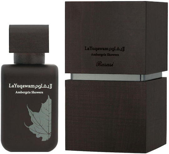 Rasasi Layuqawam Ambergris Showers Eau de Parfum 75ml