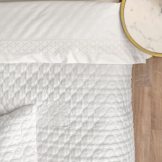 Palamaiki WEL014 Νυφικό Σετ 7τμχ White 240x260cm Palamaiki WEL014 Νυφικό Σετ 7τμχ White 240x260cm