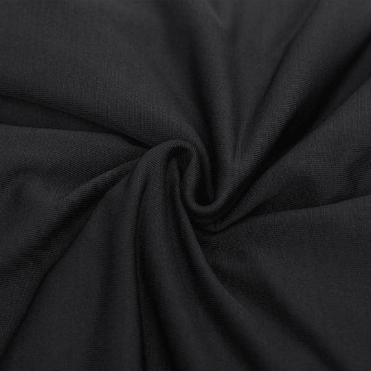 vidaXL Elastic Cover for Three Seater Sofa Black 1pcs 332934