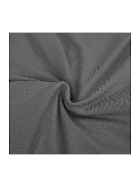 vidaXL Elastic Cover for Two Seater Sofa Grey 1pcs 332937