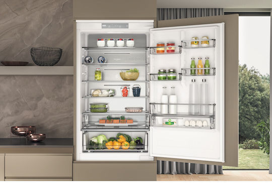 Whirlpool Eingebauter Kühl-Gefrierkombination 394Es Total NoFrost H193.5xB69xT55.1cm. Weiß WH SP70 T121