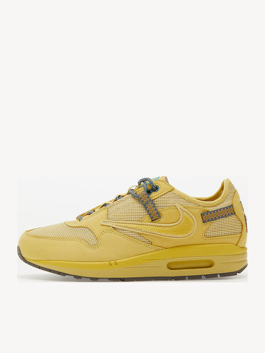 Air Max 1 Travis Scott Cactus Jack Ανδρικά Sneakers Saturn Gold / Tea Tree Mist / Tent