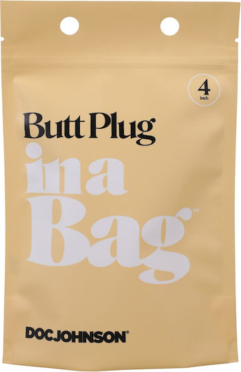 Doc Johnson In A Bag Anal Plug Black 10.2cm