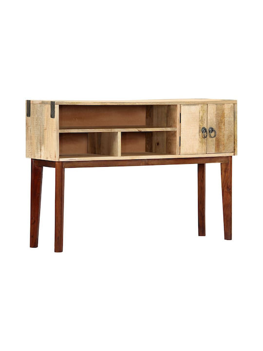 Solid Wood Console Table L115xW30xH76cm