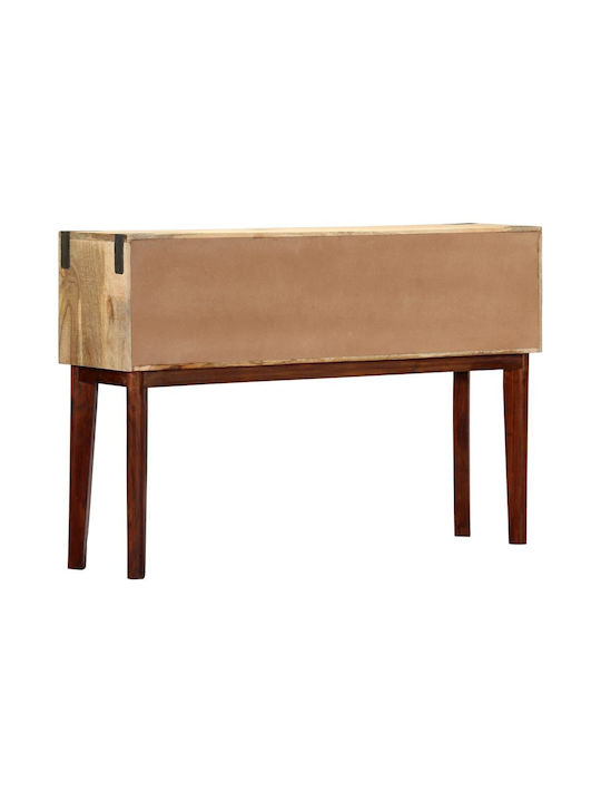 Solid Wood Console Table L115xW30xH76cm