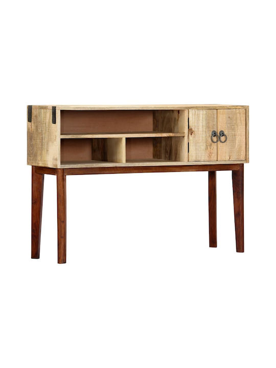 Solid Wood Console Table L115xW30xH76cm