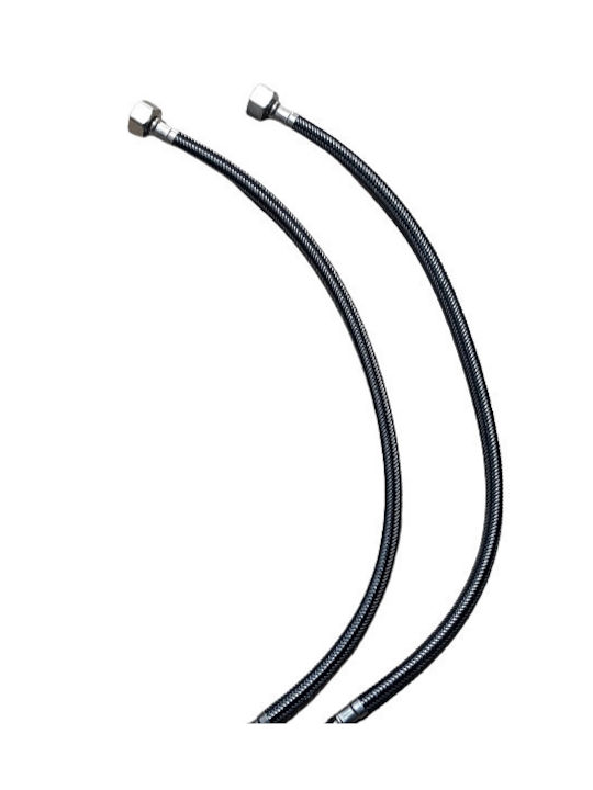 XZ-22204 Μπαταρία Νιπτήρα Inox Ασημί