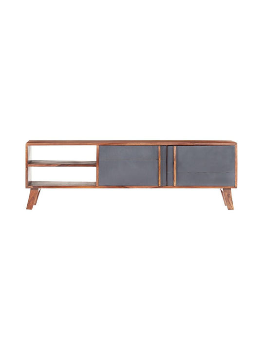 TV-Ständer aus Massivholz Braune M140xT30xH45cm