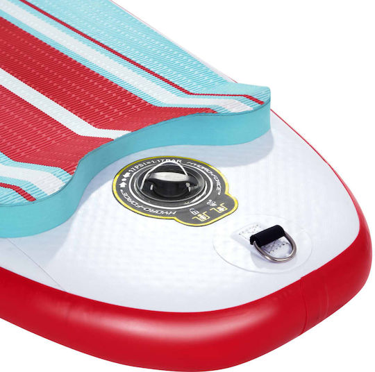 vidaXL Hydro-Force Compact Surf 8 Φουσκωτή Σανίδα SUP με Μήκος 2.43m Πολύχρωμη