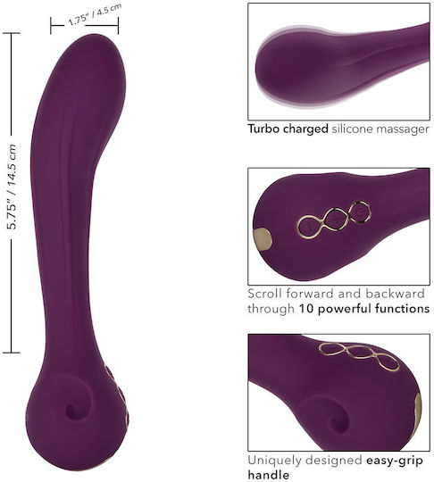 Calexotics Obsession Passion Vibrator G-Spot Purple