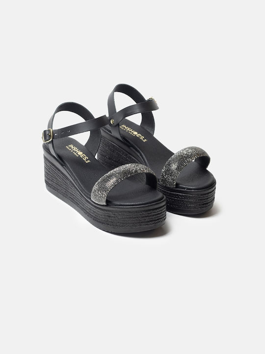 InShoes Platforme dama Negre