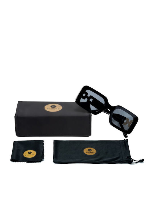 Olympus Sunglasses Agathe Sunglasses Μαύρα with Acetate Frame & Black Lens Olympus Sunglasses Agathe Sunglasses Μαύρα with Acetate Frame & Black Lens