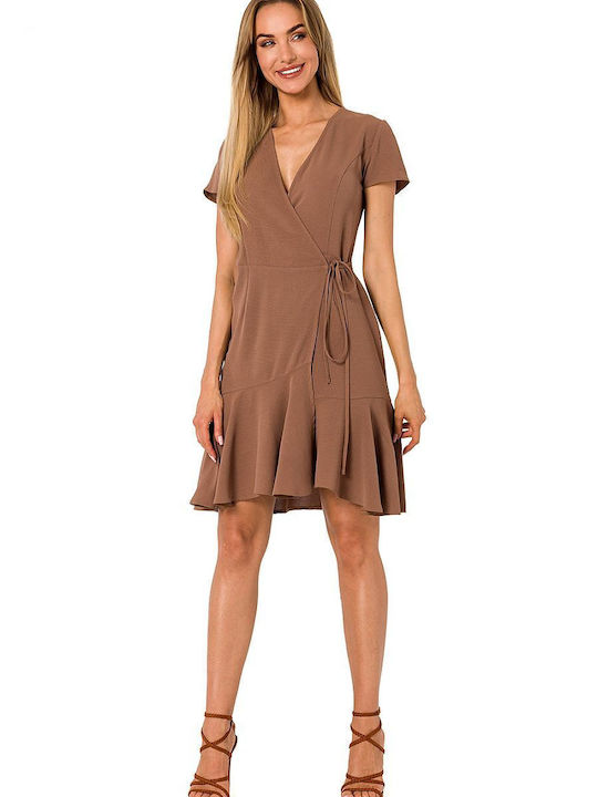 MOE M741 Mini Dress Brown