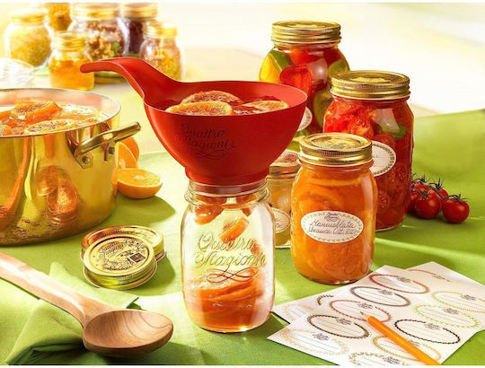 Viosarp Vază Utilizare Generală cu Capac Sticlă Transparentă 150ml 1 Bucată