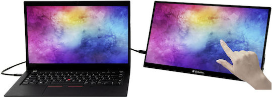 Verbatim PMT-17 IPS HDR Touch Portable Monitor 17.3" FHD 1920x1080 144Hz with Response Time 6ms GTG