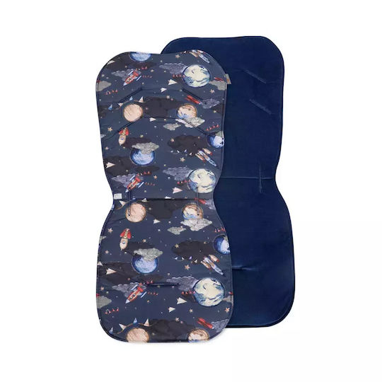 Tesoro (Baby) Κάλυμμα Καροτσιού Cosmic Διπλής Όψης 35x78εκ. Μπλε
