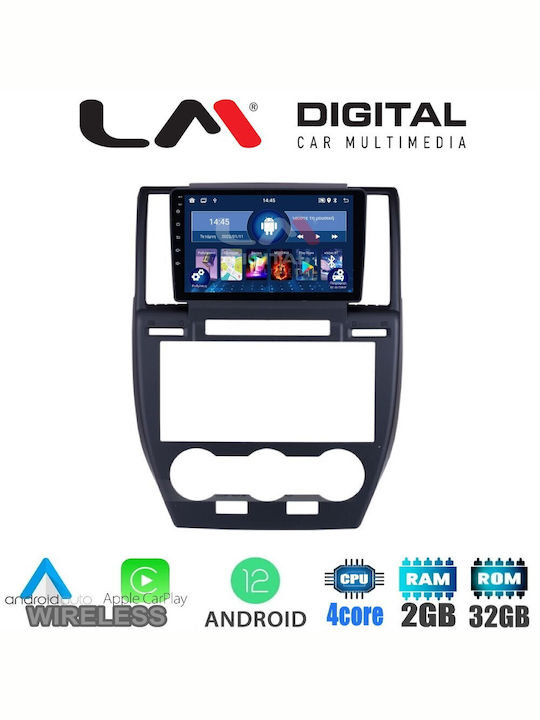 LM Digital Car Audio System for Land Rover Freelander 2007-2012 (Bluetooth/USB/WiFi/GPS/Apple-Carplay/Android-Auto) with Touch Screen 9"