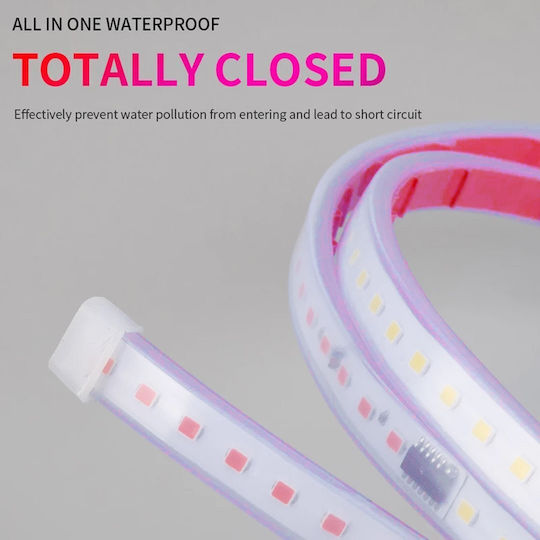 Factory 02406 LED Ταινία Αυτοκινήτου Κόκκινο