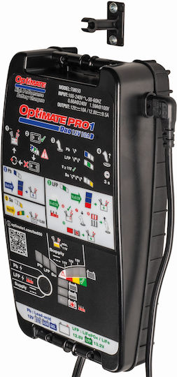 Tecmate Optimate Pro-1 Duo Φορτιστής Μπαταρίας Αυτοκινήτου 12V