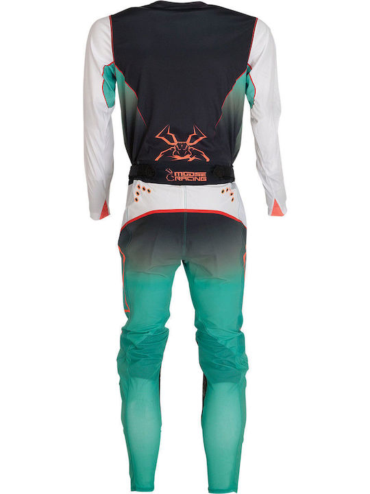 Moose Racing Agroid Vară Bărbați Pantaloni Motocross Black/Green