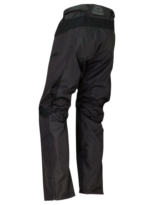 Moose Racing Qualifier Over-the-Boot Men's 4 Season Motorcycle Pants Black