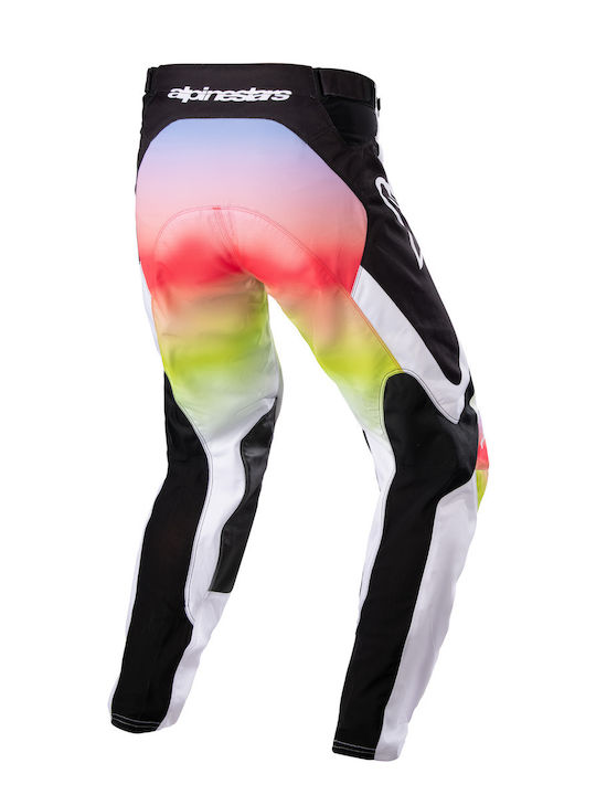 Alpinestars Racer Semi Vară Bărbați Pantaloni Motocross Black/Multicolor