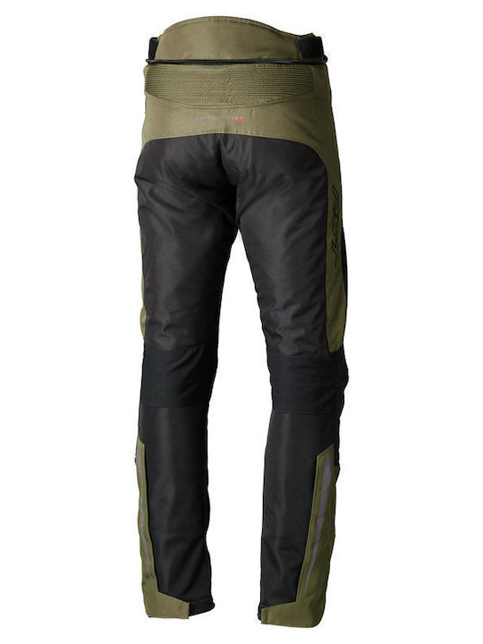 RST Touring Ventilator XT Iarna Bărbați Pantaloni Motocicletă Impermeabil Verde