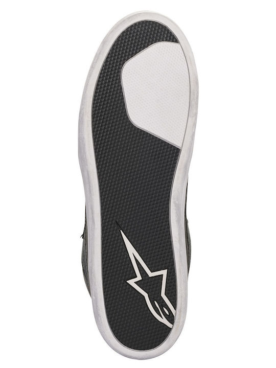 Alpinestars J-6 Canvas Παπούτσια Μηχανής Ανδρικά Αδιάβροχα Μαύρες