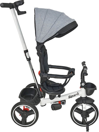 Bebe Stars 360° Spark Convertible with Parental Handle for 1.5+ Years Gray