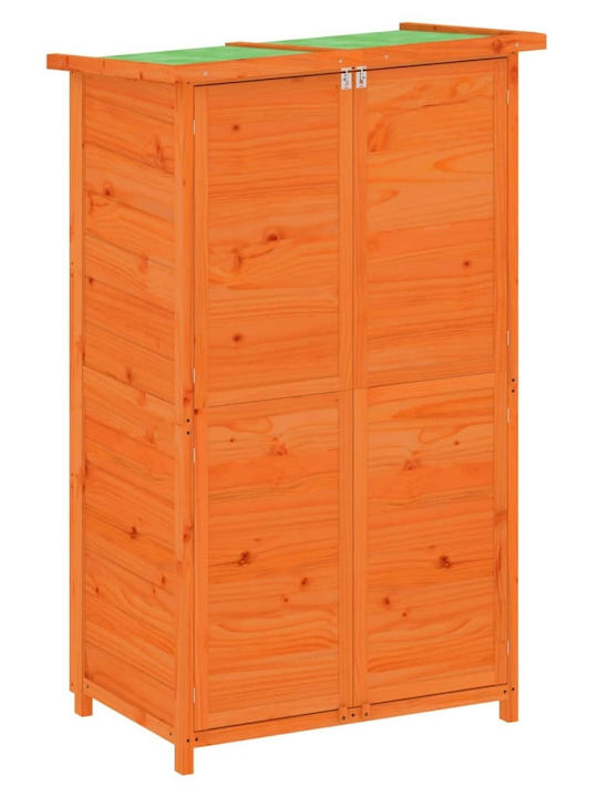 Wooden Garden Shed L0.83xW0.57xH1.4m