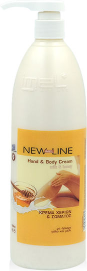 Imel New Line Milk & Honey Moisturizing Body Lotion 1000ml