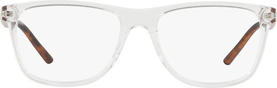 Armani Exchange Männlich Kunststoff Brillenrahmen Weiß AX3048 8235