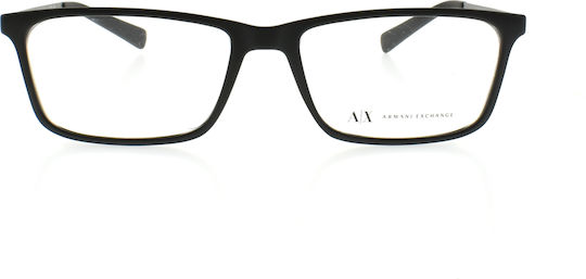 Armani Exchange Men's Acetate Prescription Eyeglass Frame Blue AX3027 8078