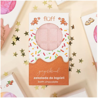 Fluff Chocolate Bath Bombs with Fragrance Gingerbread 200gr