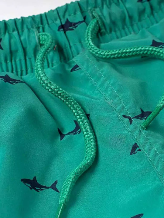 Ako Shark Παιδικό Μαγιό Βερμούδα / Σορτς Πράσινο