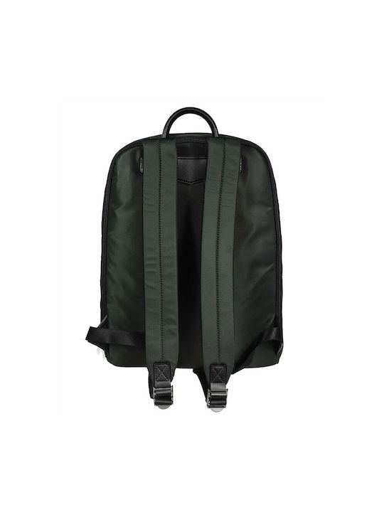 Emporio Armani Männlich Stoff Rucksack Green Scarab