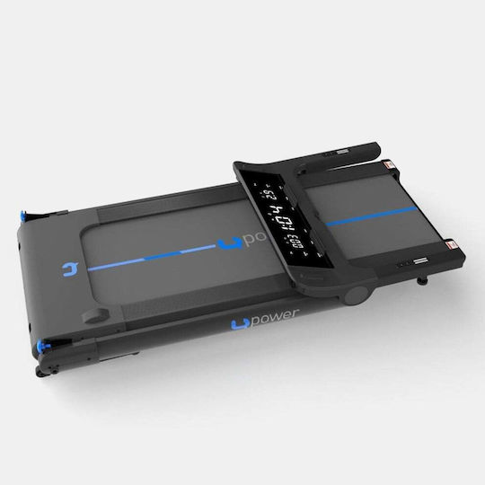 Upower Marathon 200S Slim 2hp Ηλεκτρικός Αναδιπλούμενος Διάδρομος Γυμναστικής για Χρήστη έως 120kg