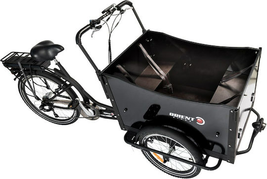 Orient Cargo Front Box 26" 2021 Μαύρο Ηλεκτρικό Ποδήλατο Πόλης