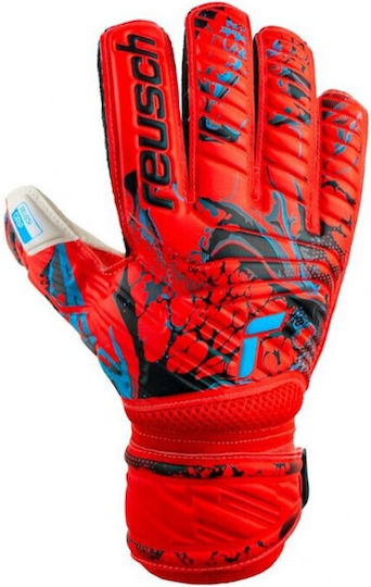 Reusch Adults Goalkeeper Gloves Red