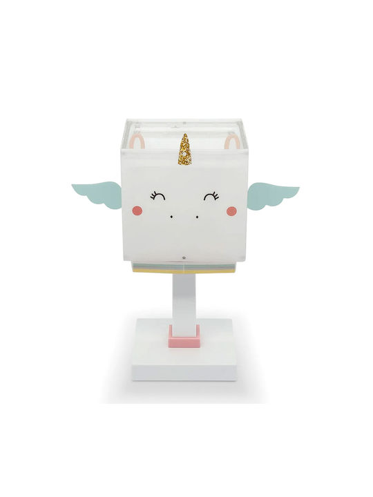 Ango Led Kids Portable Lamp White 13.5x29x13.5εκ.