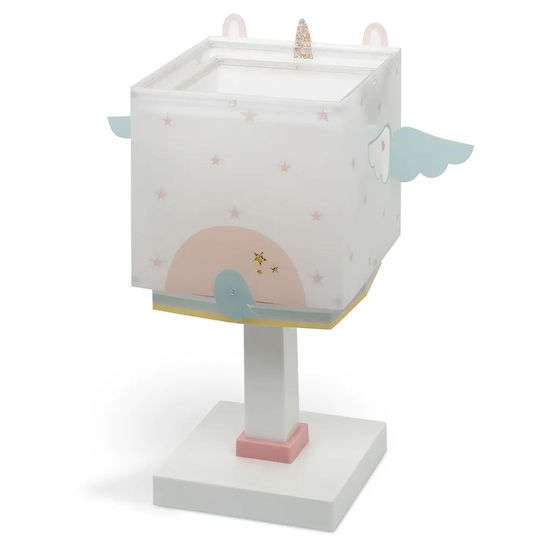 Ango Led Kids Portable Lamp White 13.5x29x13.5εκ.